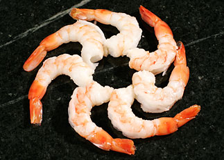 Cooked Cocktail Tiger Prawns Cooked Cocktail Tiger Prawns